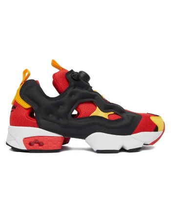 Pantofi sport barbati,  textil, rosu,