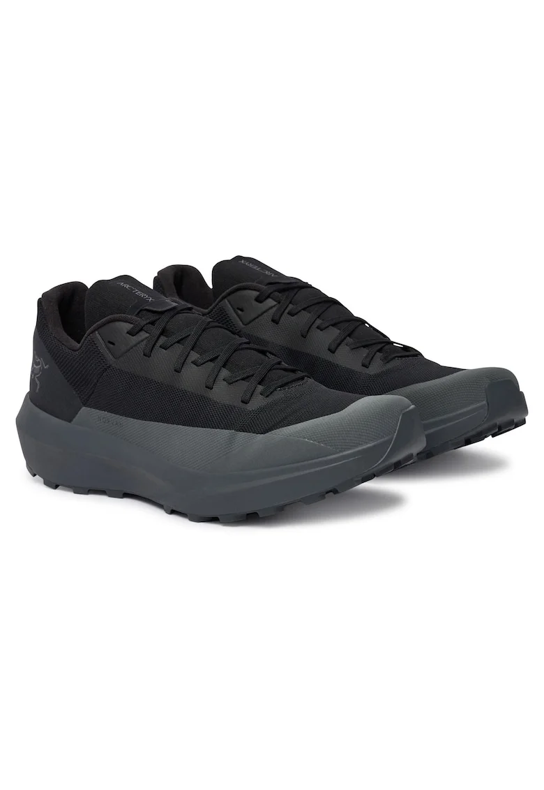 Pantofi sport barbati, Arc'teryx, material textil, negru, tehnologie Vibram
