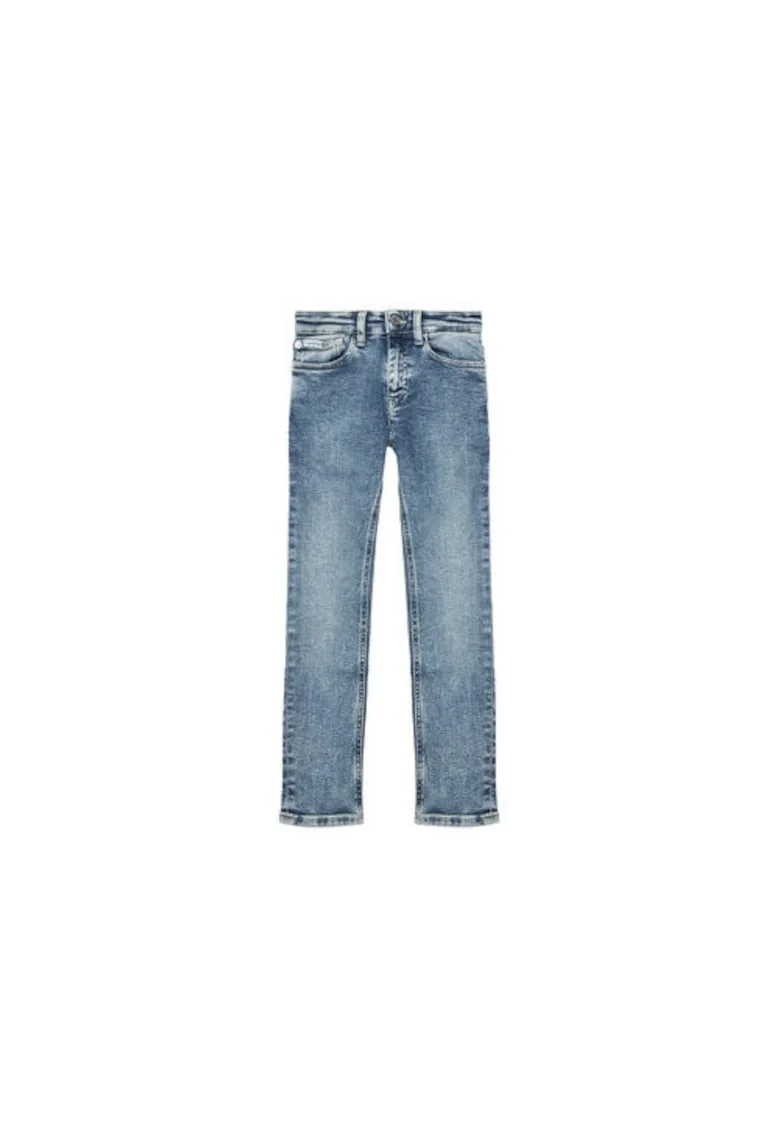 Pantaloni copii,  albastru, 74% bumbac, 14 ani