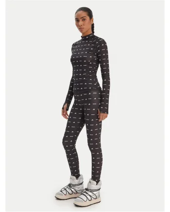 Colanți sport damă,  negru, Negru