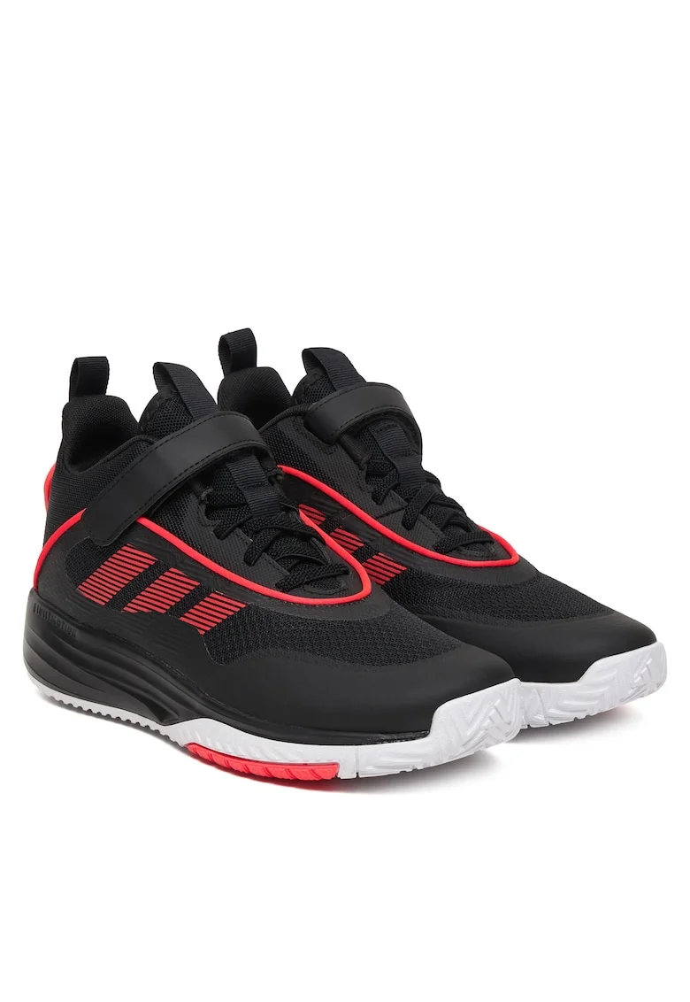 Pantofi sport copii,  baschet, Velcro, 49875, Negru