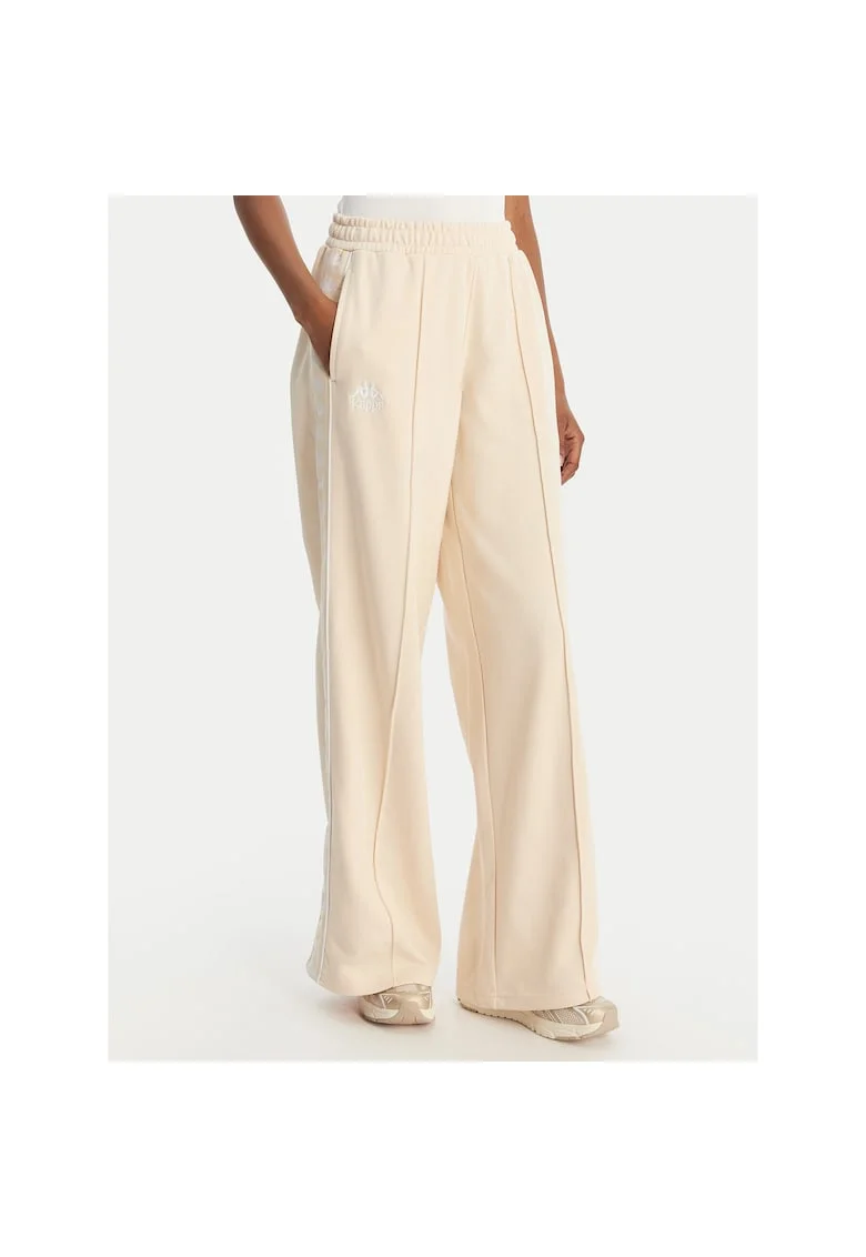 Pantaloni sport dama  ecru, Ecru