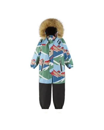 Salopeta de iarna pentru baieti,  multicolor,