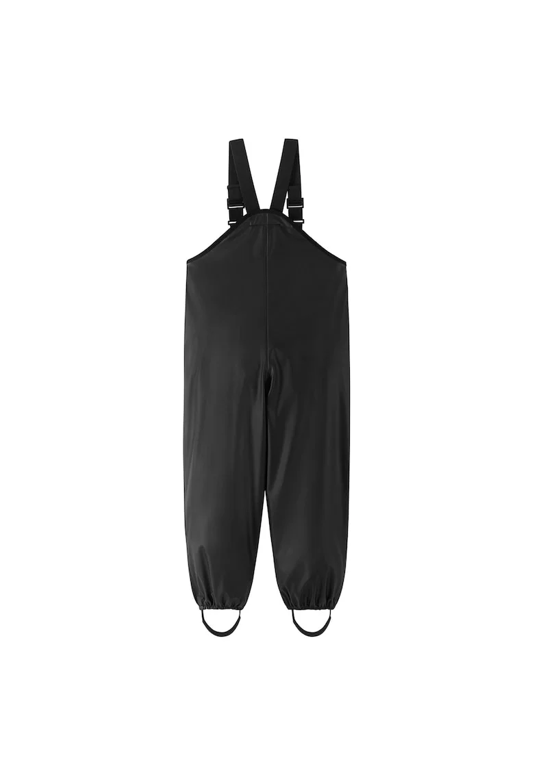 Pantaloni de ploaie pentru copii,  unisex, poliester reciclat, negru