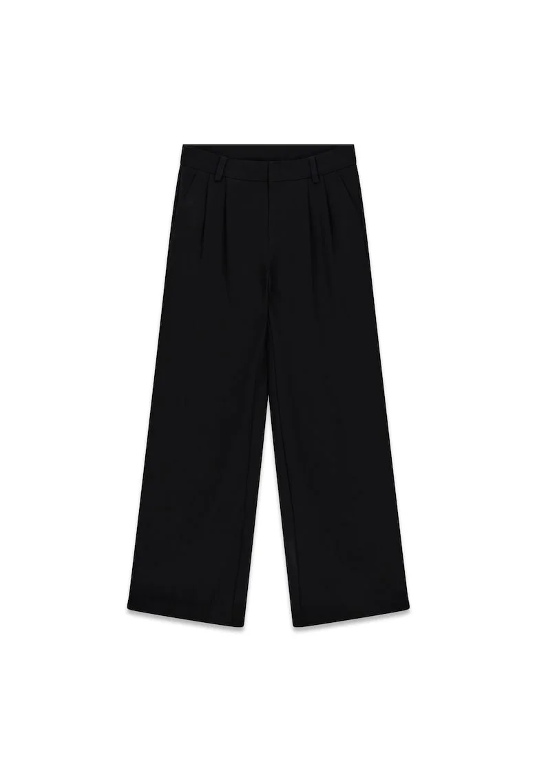 Pantaloni fete  poliester, Negru
