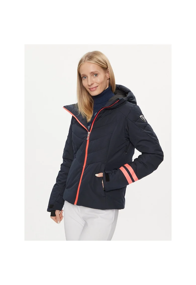 Geaca de ski dama,  bleumarin, poliester, captuseala 100% poliester,