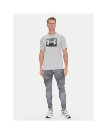 Tricou sport barbati,  gri, bumbac si poliester,