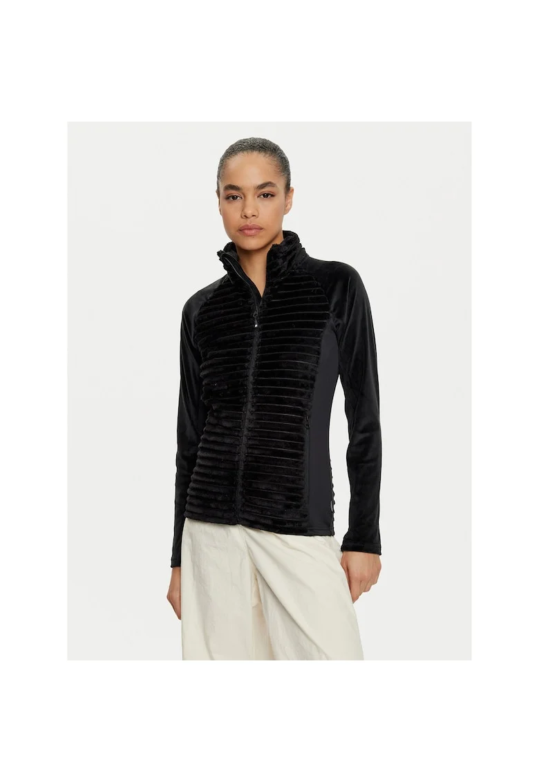 Hanorac sport dama,  poliester, negru,