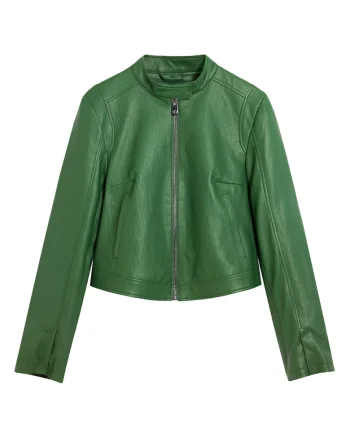 Geaca dama  verde, Verde
