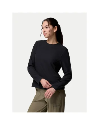 Tricou sport dama,  negru, poliester/elastan