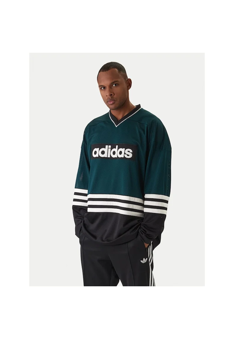 Bluza sport barbati,  poliester reciclat, lejer, verde