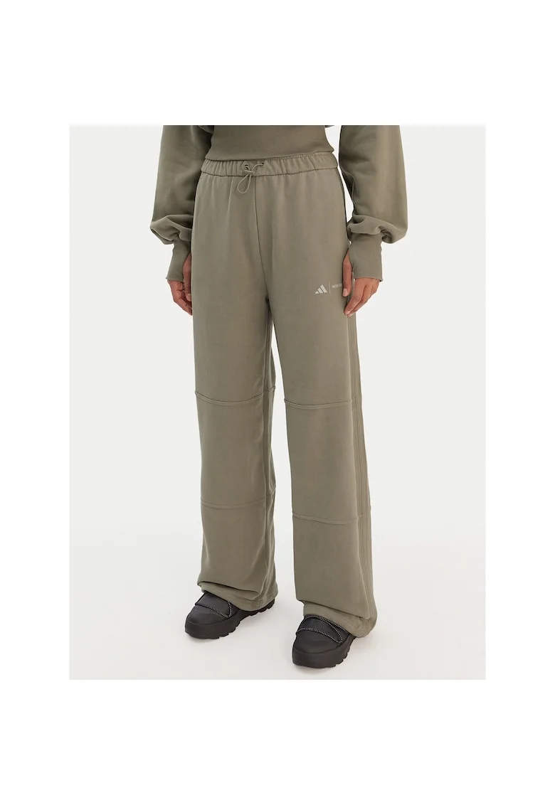 Pantaloni sport dama,  bumbac, verde