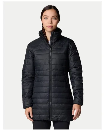 Geaca de exterior dama,  nylon, negru, 100% poliester, fermoar,