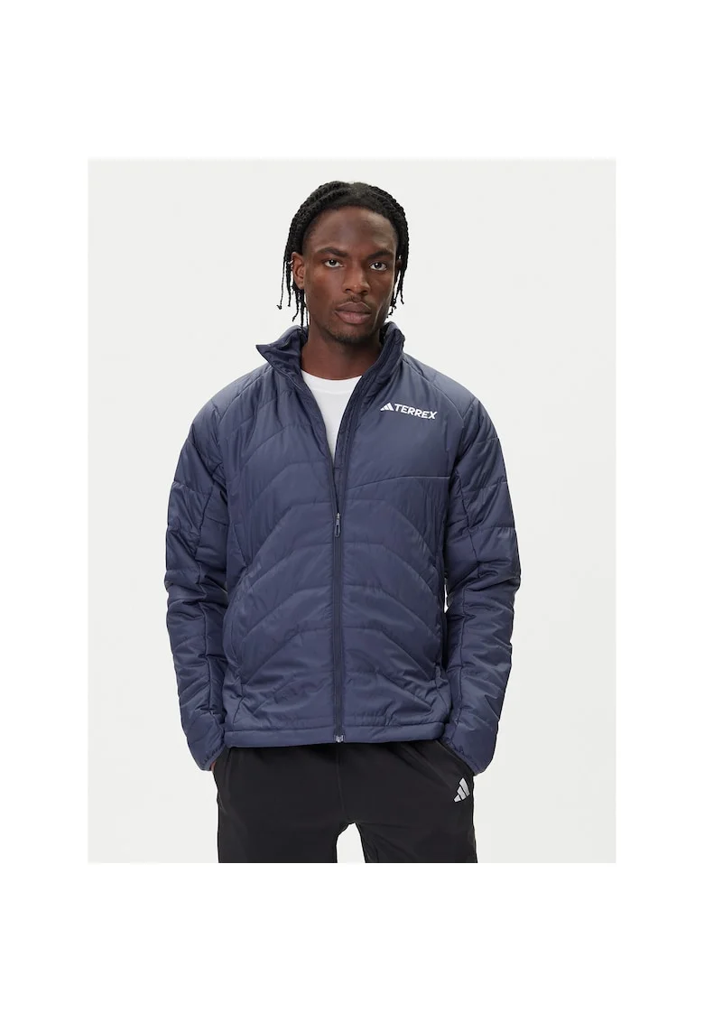 Jacheta outdoor Barbati,  Poliester reciclat, INTL, Bleumarin