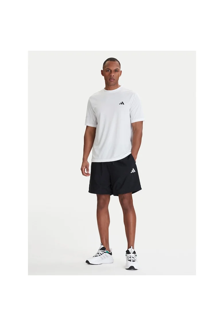 Tricou sport barbati,  alb, poliester reciclat