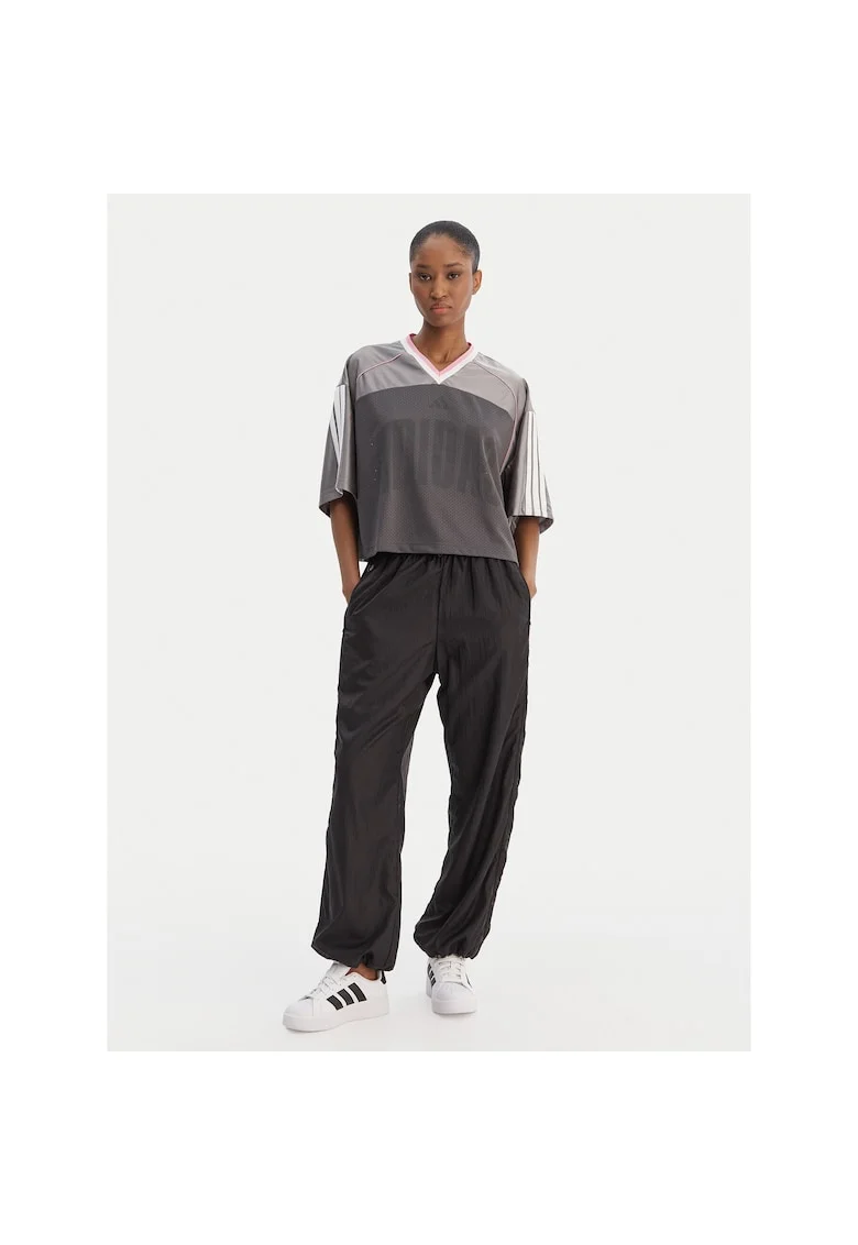 Tricou sport dama,  gri, poliester reciclat,