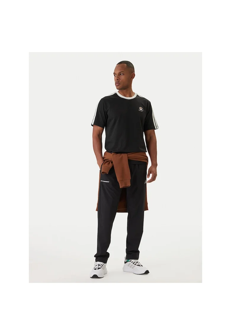 Tricou sport barbati,  lejer, negru, bumbac