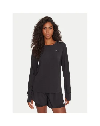 Tricou sport dama,  slim fit, culoare negru, poliester