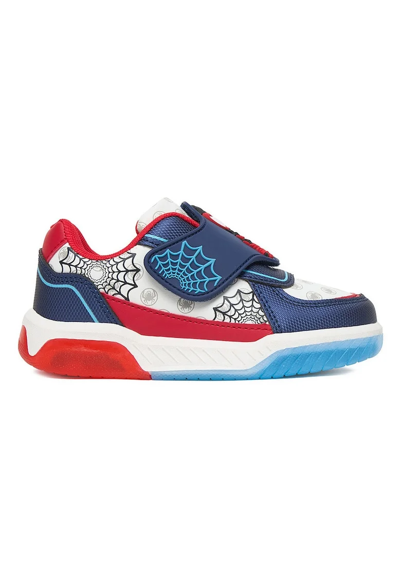 Pantofi sport copii,  albastru, sintetic, inchidere velcro