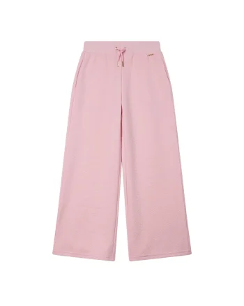 Pantaloni de trening pentru fete,  Poliester, Roz,