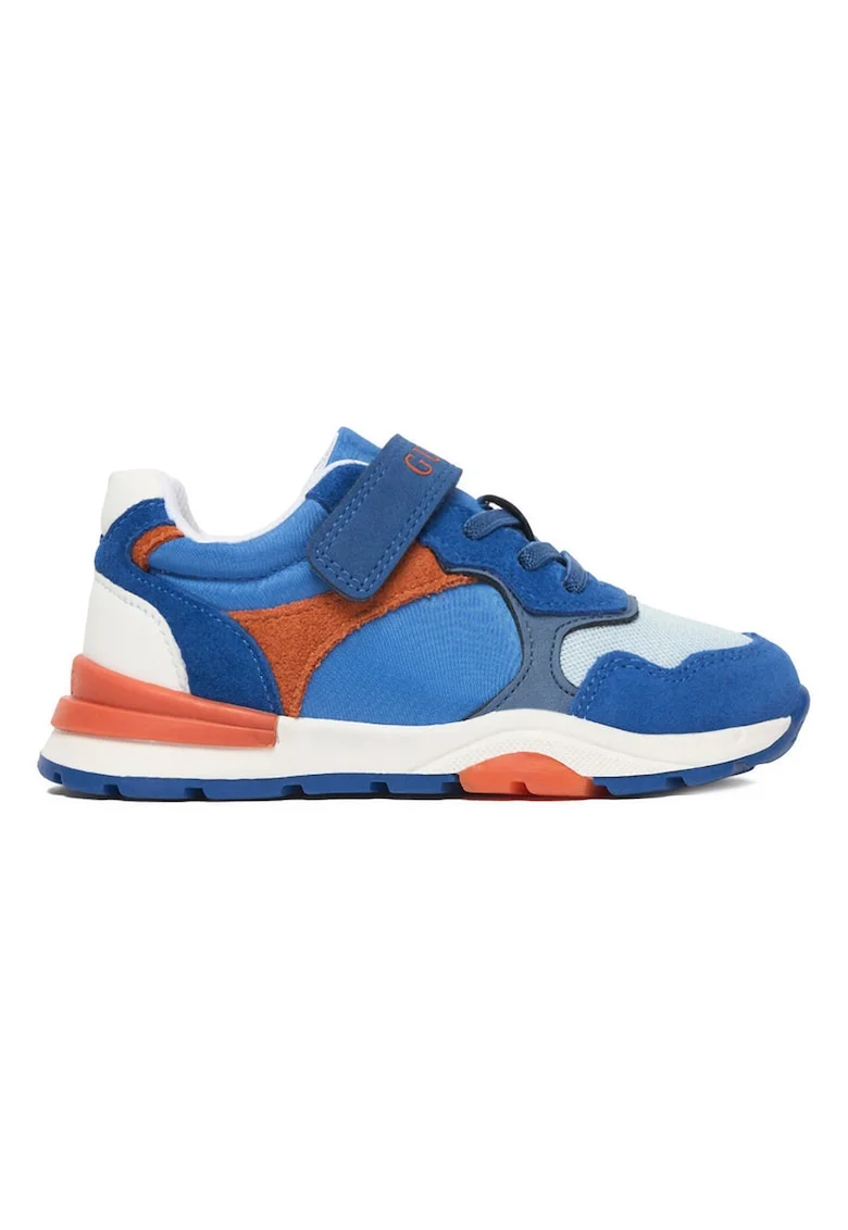 Pantofi sport copii,  velcro, albastru, textil