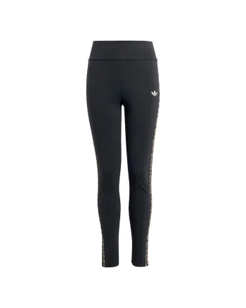 Colanti fete,  slim fit, negru, bumbac