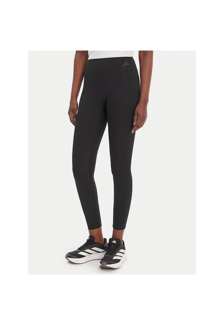 Colanti sport dama,  negru, 73% poliester reciclat, 27% elastan,