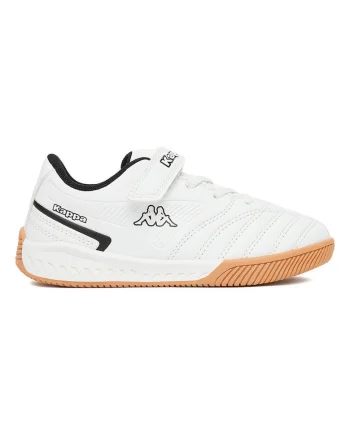 Pantofi sport copii,  alb, material sintetic, inchidere cu scai,