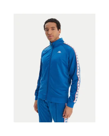 Bluza trening barbati,  Poliester, Albastru,