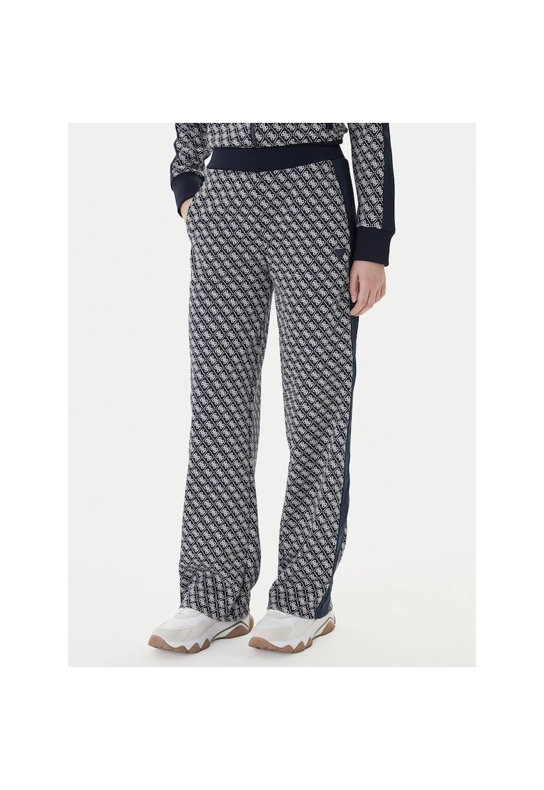 Pantaloni sport dama,  bleumarin, poliester - 45987, Bleumarin