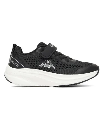 Pantofi sport baieti,  textil, negru, inchidere velcro