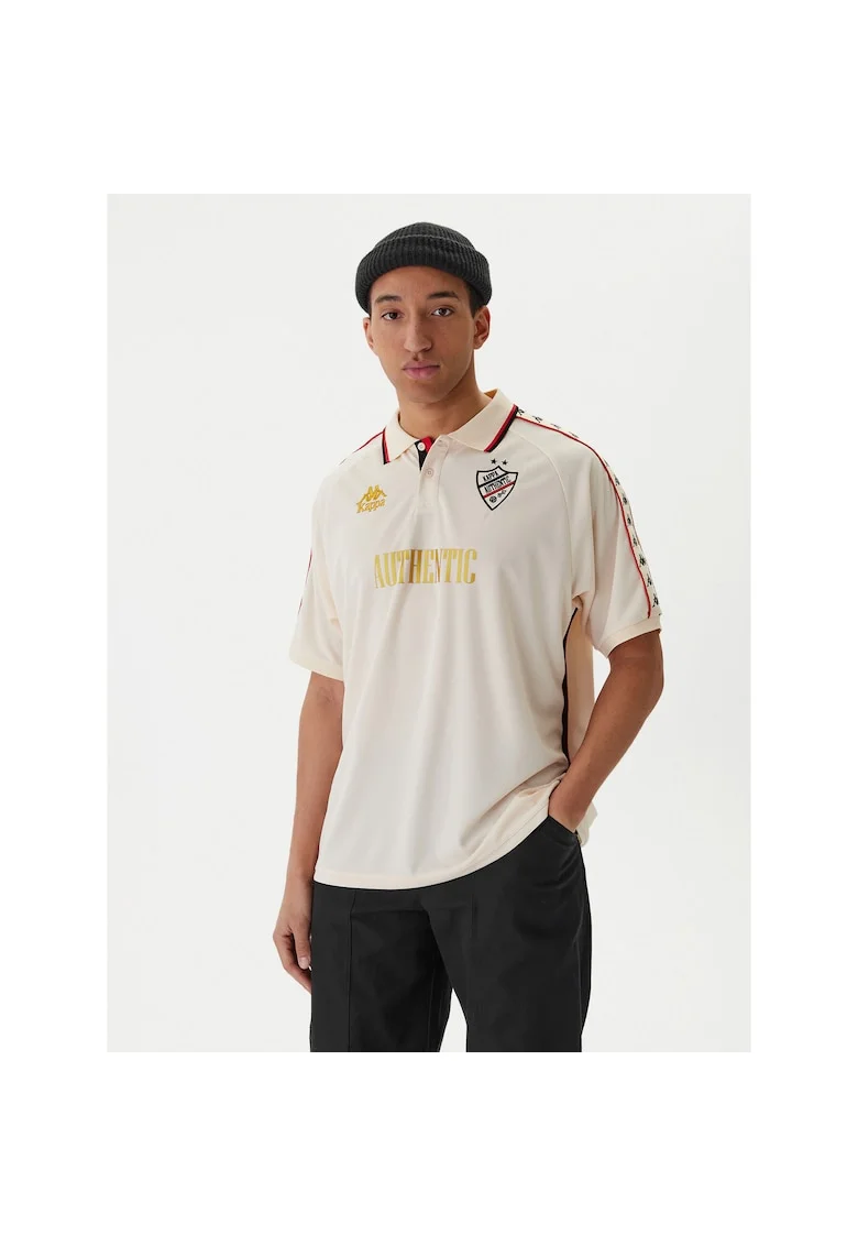 Tricou sport barbati,  poliester reciclat, ecru