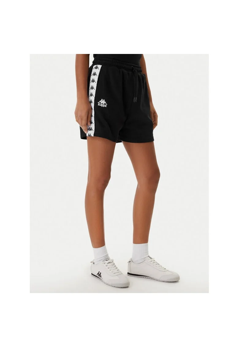 Pantaloni sport dama,  din bumbac, negru