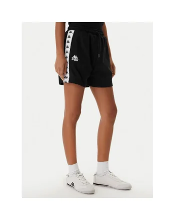 Pantaloni sport dama,  din bumbac, negru
