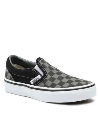 Pantofi sport copii,  tenisi unisex, textil, negru,