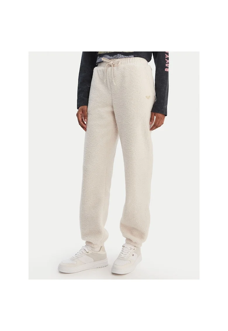 Pantaloni sport dama,  poliester reciclat, 54875, Ecru