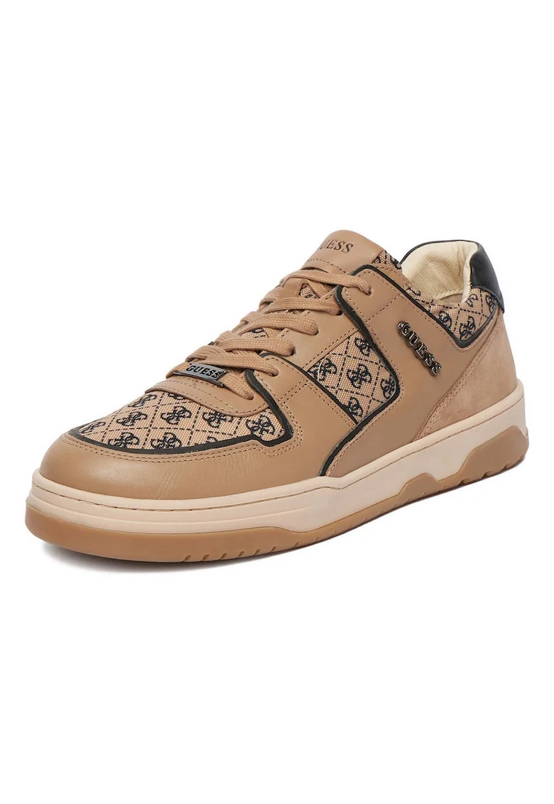 Pantofi sport copii,  piele naturala, maro