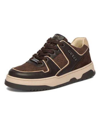 Pantofi sport copii,  piele naturala, maro, confortabil