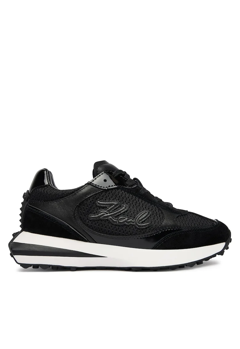 Pantofi sport dama,  piele naturala, negru