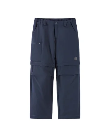 Pantaloni sport copii,  bleumarin, poliester reciclat