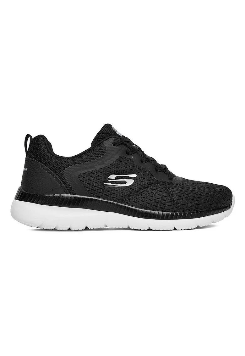 Pantofi sport dama,  negru, textil, cu tehnologie Memory Foam,