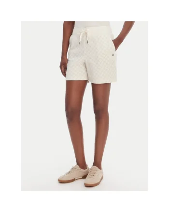 Pantaloni sport de dama,  bej, bumbac si poliester