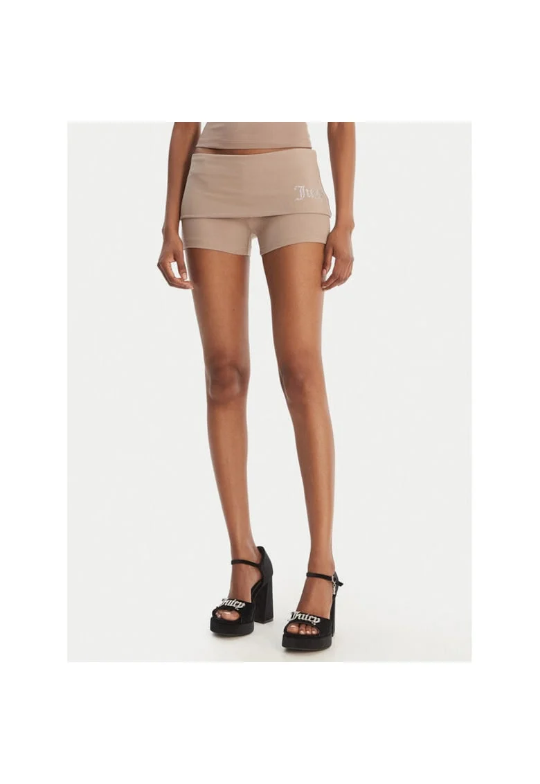Pantaloni sport dama,  bej, din 45% bumbac, 45% modal