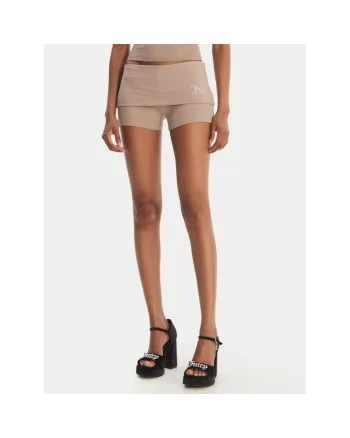 Pantaloni sport dama,  bej, din 45% bumbac, 45% modal