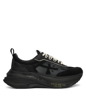 Pantofi sport dama,  piele naturala, negru