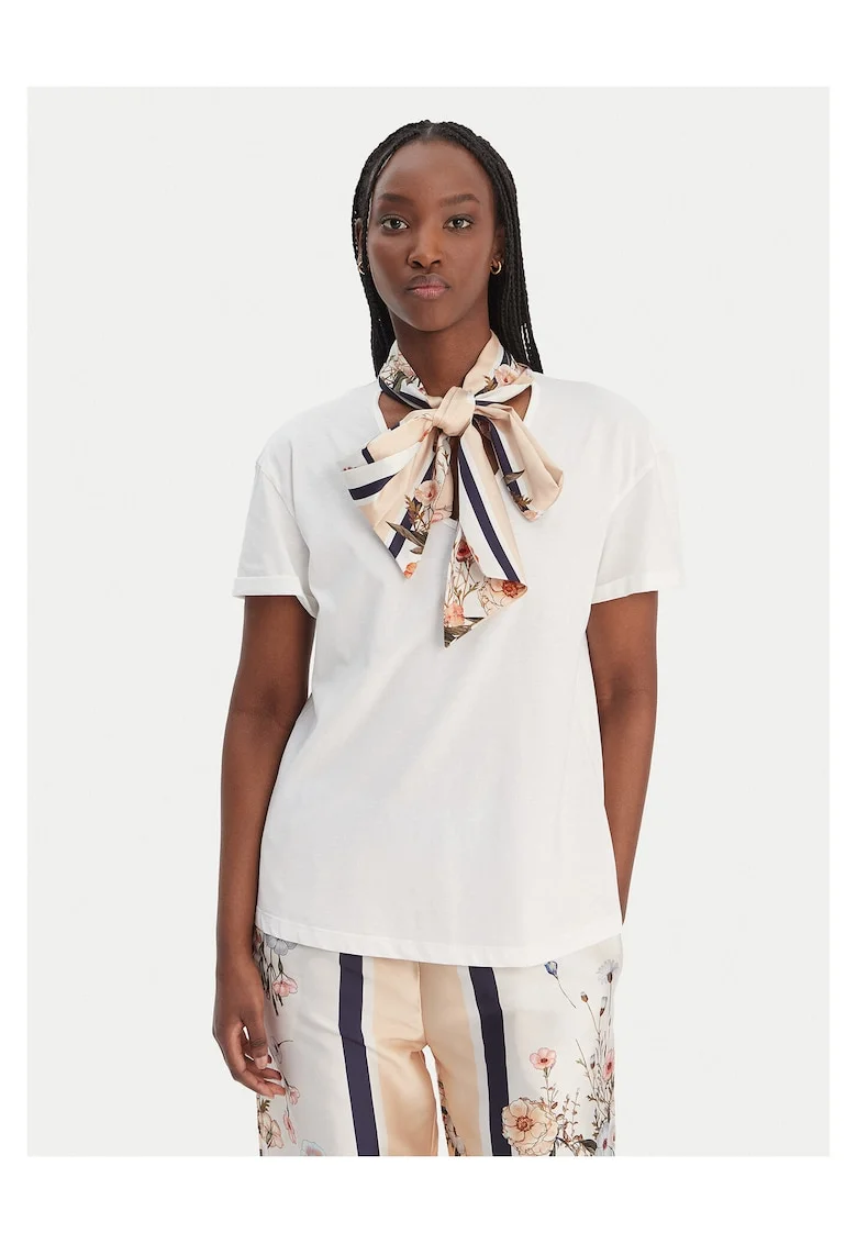 Tricou Femei,  Alb, Bumbac