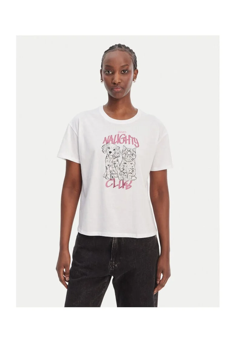 Tricou de Femei,  Bumbac, Alb