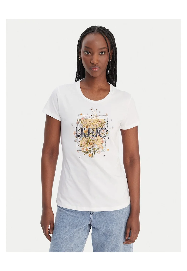 Tricou Femei,  Alb, Bumbac 100, Alb
