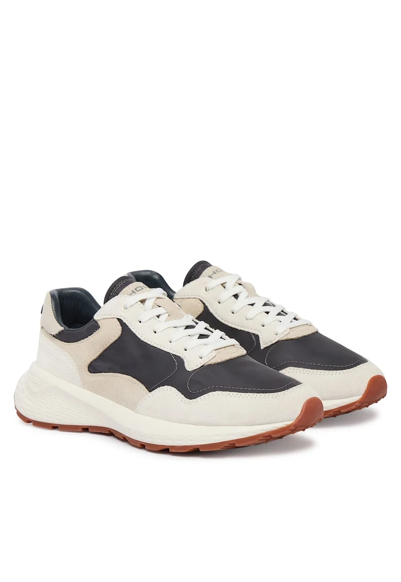 Pantofi sport dama,  piele intoarsa/textil, multicolor
