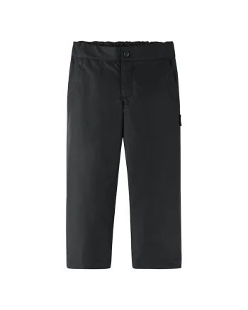 Pantaloni sport copii,  negru, poliester reciclat,
